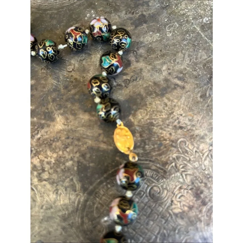 Chinese Cloisonné beads